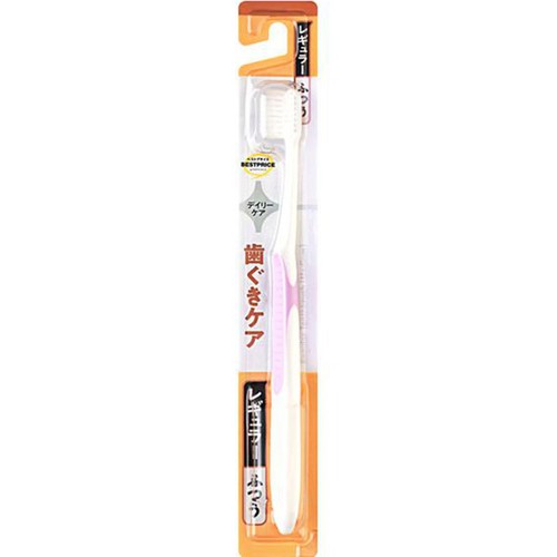 超極細毛薄型ヘッド歯ブラシ レギュラー ふつう 1本 トップバリュベストプライス