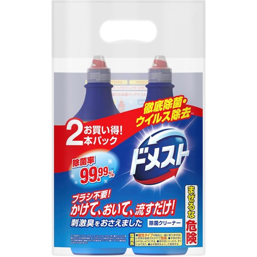 ユニリーバ・ジャパン 除菌クリーナー ドメスト ペアパック 500ml x 2本