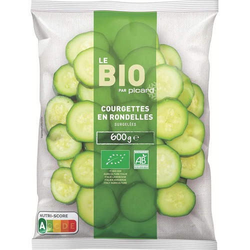 ピカール BIOズッキーニ (輪切り)【冷凍】 600g