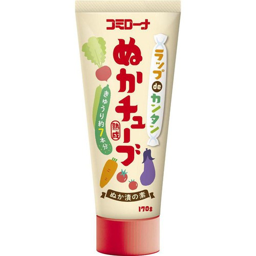 コーセーフーズ ラップdeカンタンぬかチューブ 170g
