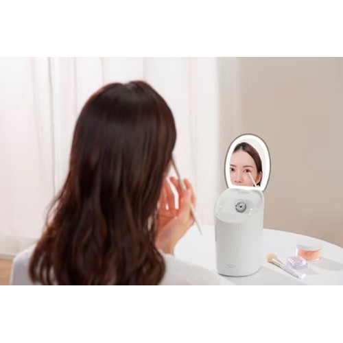 Micola(ミコラ) フェイススチーマー ホワイト FST101W Green Beans