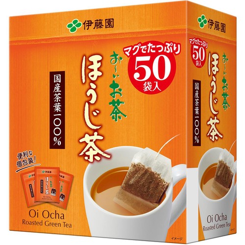 伊藤園 お〜いお茶 エコティーバッグ ほうじ茶 50袋入