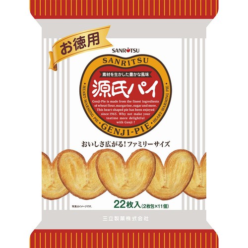 三立製菓 お徳用源氏パイ 22枚入(2枚包 x 11個)