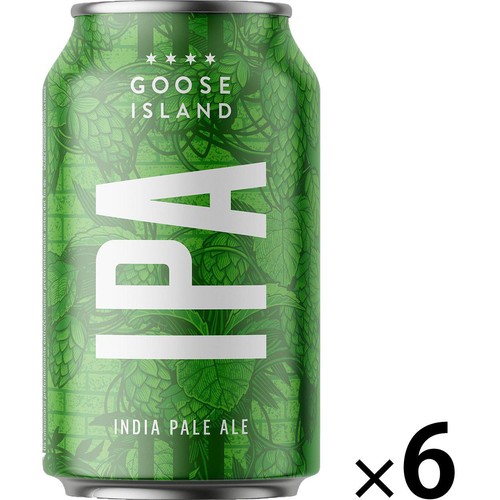 【6%】 グース アイランド IPA 355ml x 6本