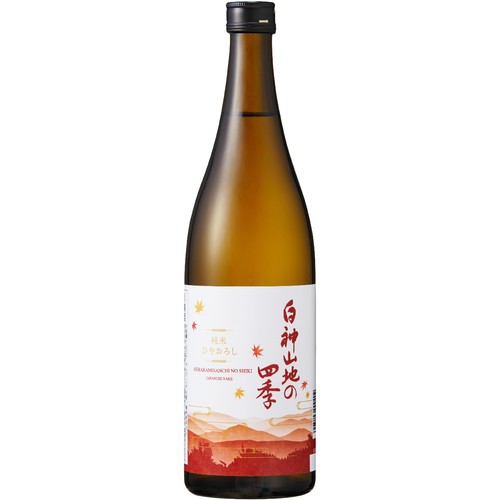 【秋田県】 八重寿銘醸 純米 白神山地の四季 ひやおろし 720ml