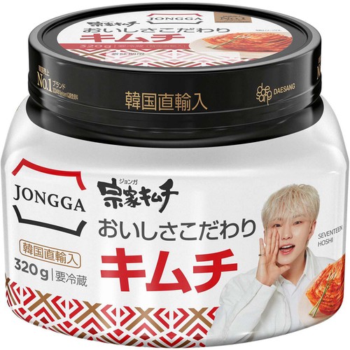 JONGGA 宗家キムチ おいしさこだわりキムチ 320g