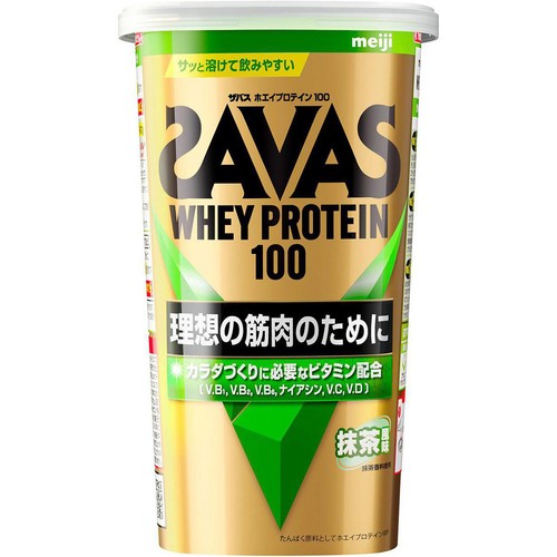 明治 ザバスホエイプロテイン100抹茶風味 280g