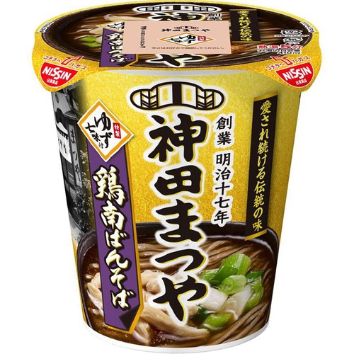日清食品 神田まつや 鶏南ばんそば 92g Green Beans | グリーン