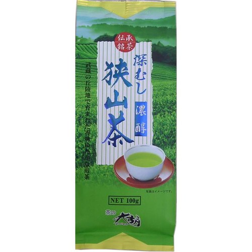 茶の大胡 深むし 濃醇 狭山茶 100g