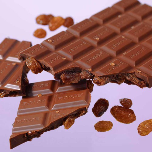 ロイズ 板チョコレート ［ラムレーズン］