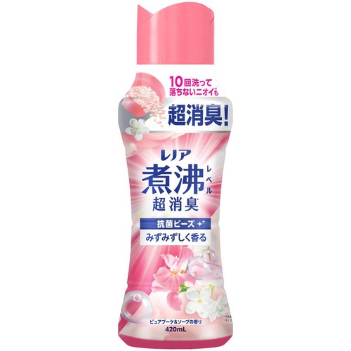 P&G レノア煮沸レベル消臭抗菌ビーズ ピュアブーケ&ソープの香り 本体