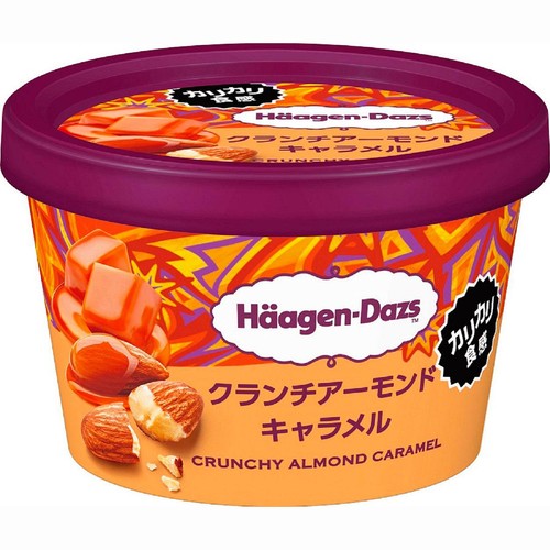 ハーゲンダッツ ミニカップ クランチアーモンドキャラメル 92ml Green