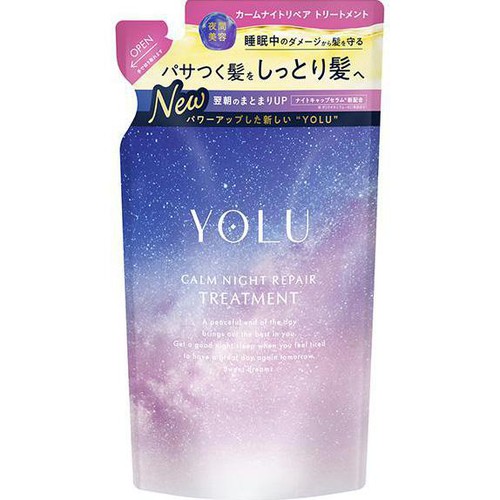 I−ne YOLU(ヨル) カームナイトリペア トリートメント つめかえ用 370g