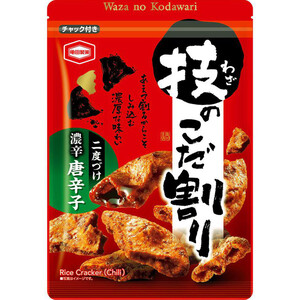 技のこだ割り 濃厚醤油 120g ケース販売10%オフ】技のこだ割り 濃厚醤油 120g ×6袋 | 亀田