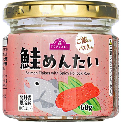 鮭めんたい 60g トップバリュ