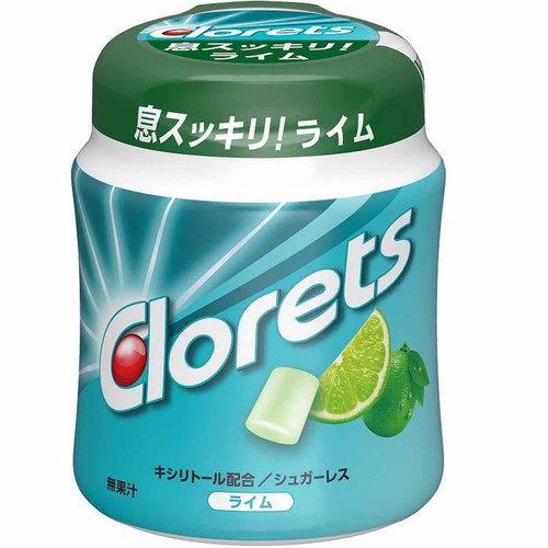 モンデリーズ クロレッツ XPライム ボトル 130g Green Beans