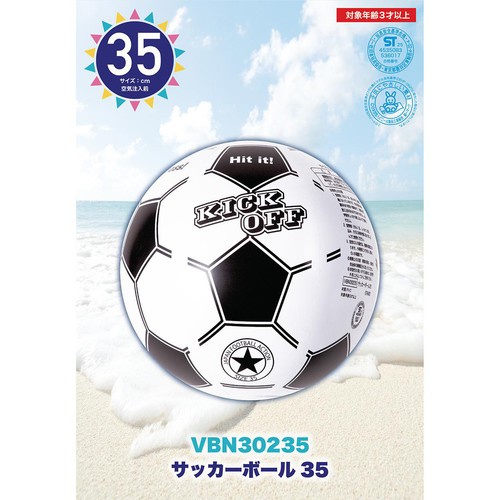 ビーチボール サッカー 35cm