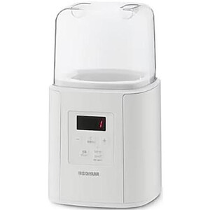 VOGURTIA ヨーグルトメーカー ホワイト・グリーン アイリスオーヤマ ヨーグルトメーカー 900ml ホワイト IYM016W