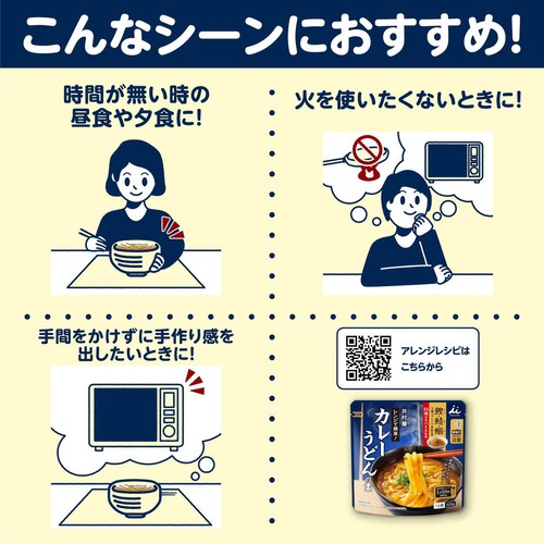 井村屋 レンジで簡単カレーうどんの素 1人前 225g