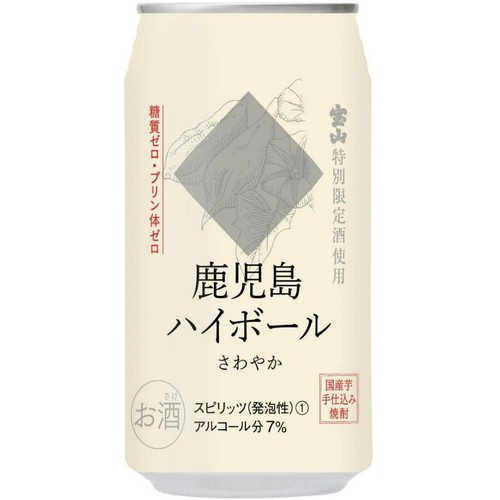 【7%】 味香り戦略研究所 鹿児島ハイボールさわやか 350ml