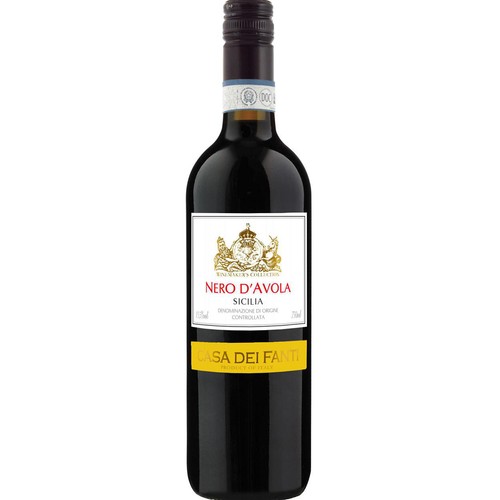 【イタリア産】 カサ デイ ファンティ ネロ ダヴォラ シチリア DOC 750ml