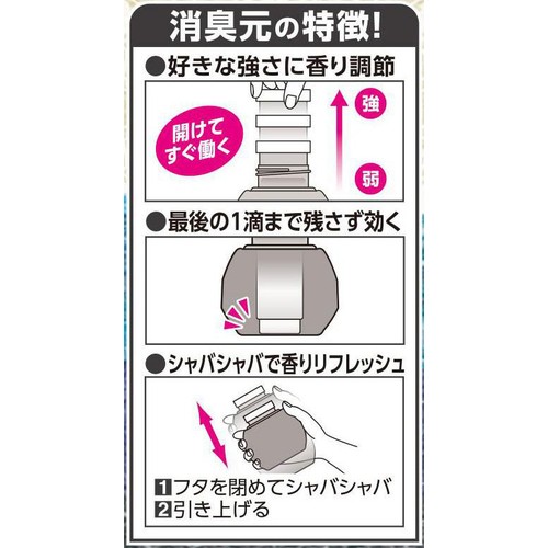 小林製薬 お部屋の消臭元 心がなごむ炭の香り 400mL