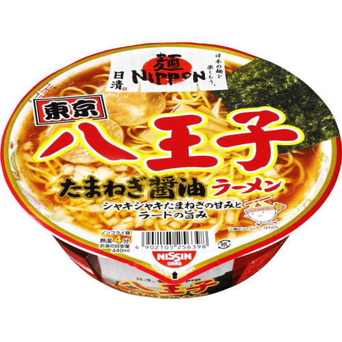 ラーメン 日清食品 麺NIPPON 八王子たまねぎ醤油ラーメン 112g Green