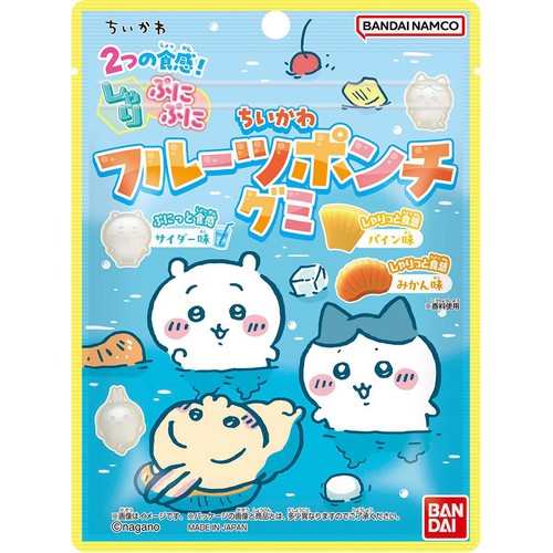バンダイ ちいかわ フルーツポンチグミ 38g