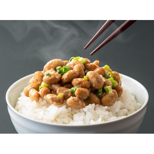 オシキリ食品 北海道富良野 ゆきほまれ大豆 大粒 納豆 40g x 2個