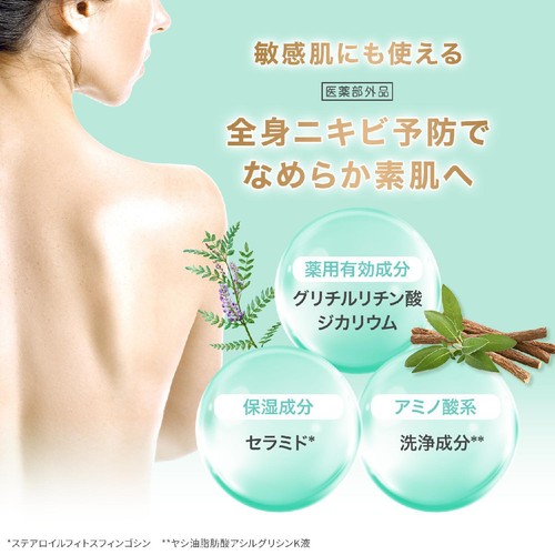 ユニリーバ 薬用 ダヴ ニキビケア泡ボディウォッシュ なめらか素肌 つめかえ用 430g