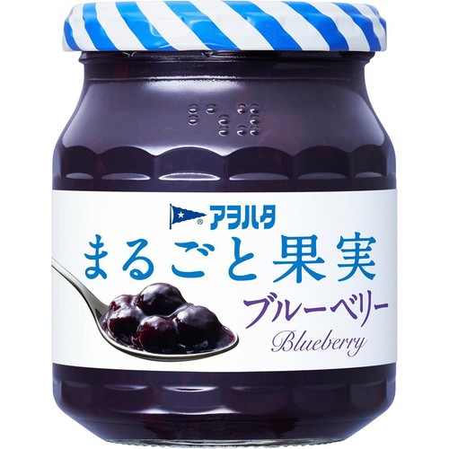 アヲハタ まるごと果実 ブルーベリー 250g