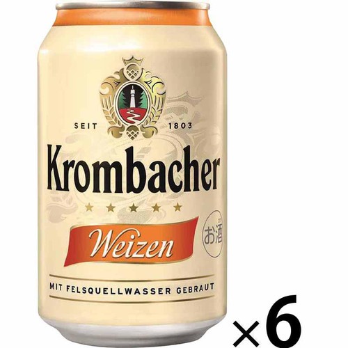 クロンバッハ ヴァイツェン 6缶パック 330ml x 6本