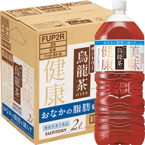 サントリー 烏龍茶 1ケース 2000ml x 6本