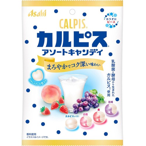 アサヒグループ食品 カルピス アソートキャンディ 105g