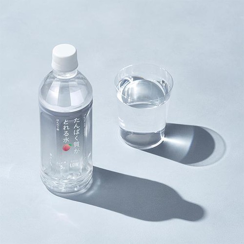 サイクルミー たんぱく質がとれる水 ほんのり桃 500ml