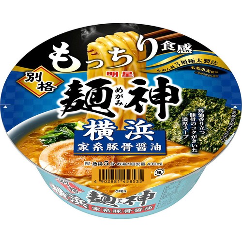 明星 別格麺神 横浜家系豚骨醤油 118g