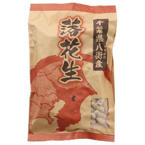 フクヤ商店 千葉産県産落花生 ナカテユタカ さや煎クラフト中袋 420g