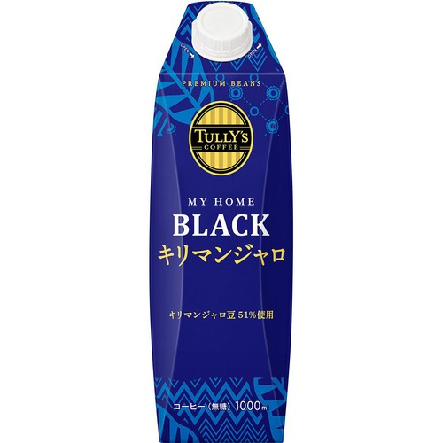 伊藤園 タリーズブラック キリマンジャロ  1000ml