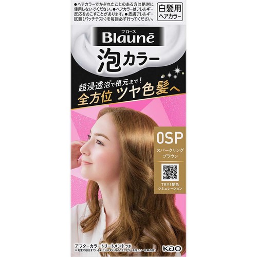 花王 ブローネ 泡カラー 0SP スパークリングブラウン 108ml