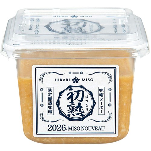 ひかり味噌 【冷蔵お届け】味噌ヌーボー初熟 400g