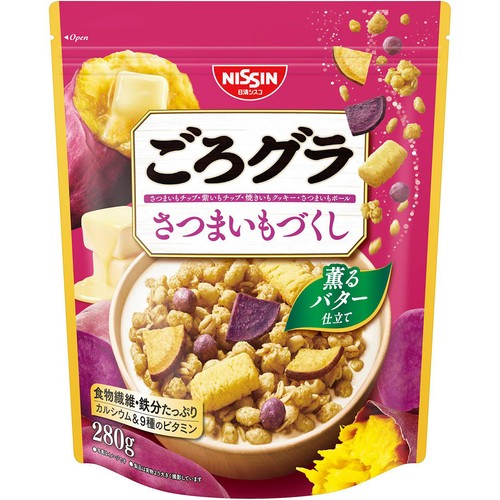 日清シスコ ごろグラ  さつまいもづくし 280g