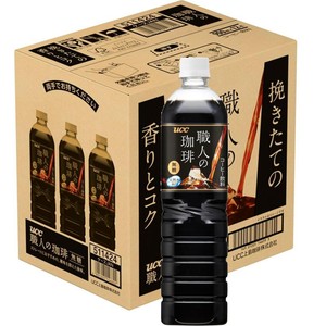 UCC上島珈琲 職人の珈琲 無糖 1ケース 900ml x 12本 Green Beans