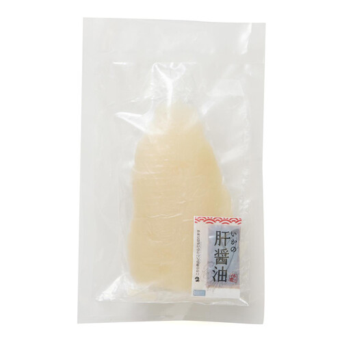 【冷凍】 マツイカ刺身2枚90g 肝醤油5g付き 95g