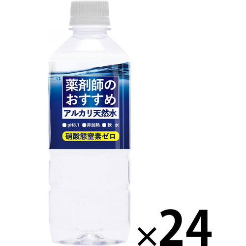 ケイ・エフ・ジー 薬剤師のおすすめアルカリ天然水 1ケース 500ml x 24本