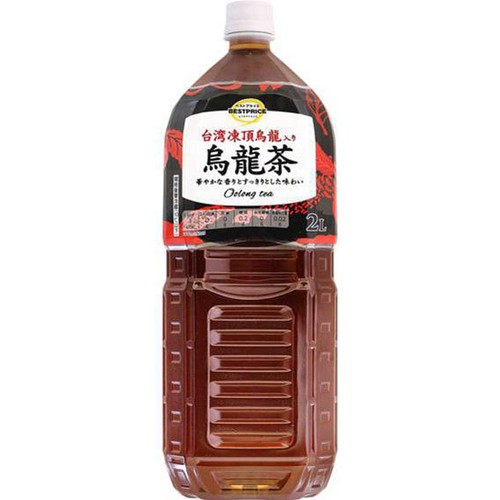 台湾凍頂烏龍茶入り 烏龍茶 2000ml トップバリュベストプライス Green