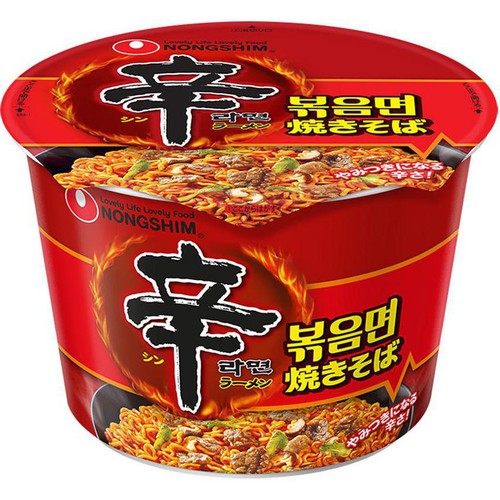 農心ジャパン 辛ラーメン 焼きそばカップ 105g