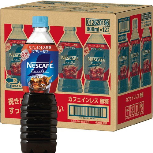 ネスレ ネスカフェ エクセラ ボトルコーヒー カフェインレス無糖 1
