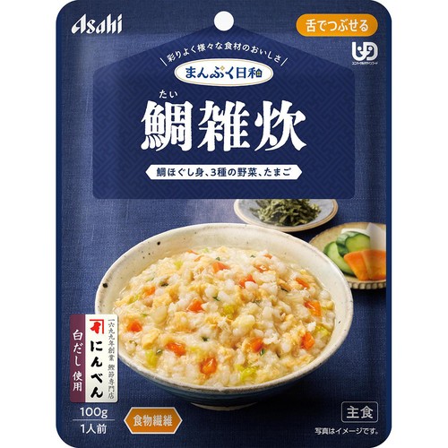 アサヒグループ食品 まんぷく日和 鯛雑炊 100g