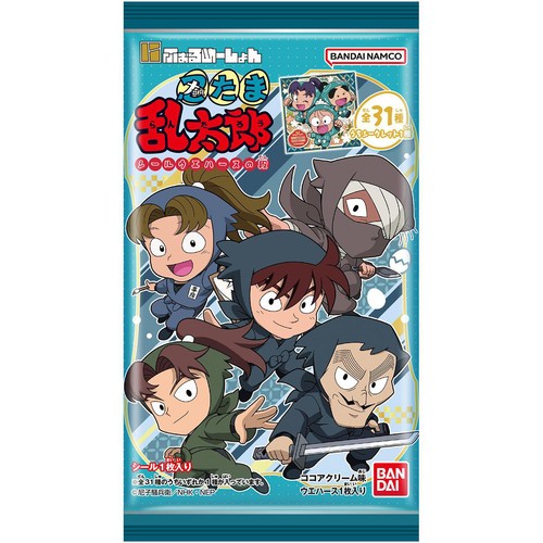 バンダイ にふぉるめーしょん 忍たま乱太郎 シールウエハースの段 1枚入