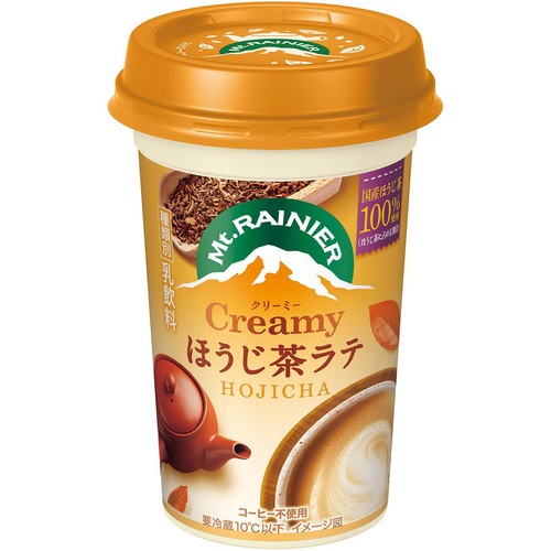 森永乳業 マウントレーニア クリーミー ほうじ茶ラテ 240ml